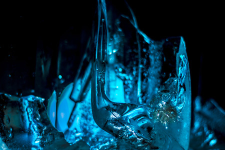 Frozen crystal shoes