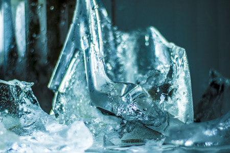 Frozen crystal shoesの写真素材