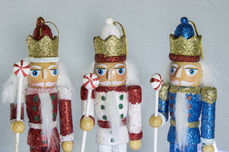 Nutcracker Christmas Crackersの写真素材