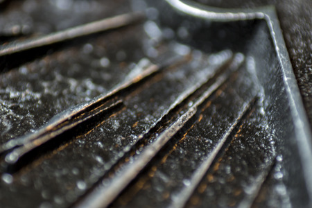 iron texturesの写真素材