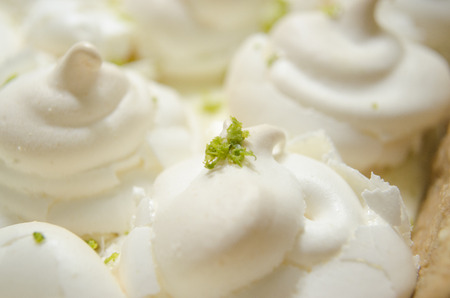 Lemon meringue pieの写真素材