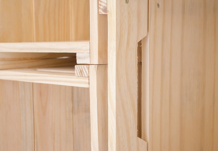 Manufacture of wooden cratesの写真素材