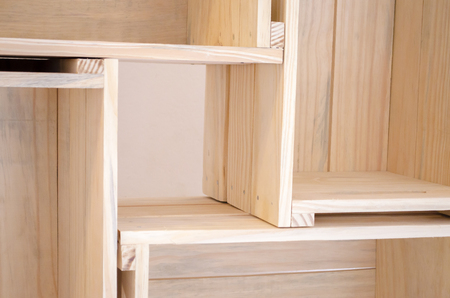 Manufacture of wooden cratesの写真素材
