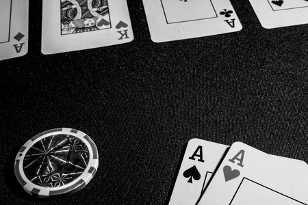 poker in-game deckの写真素材