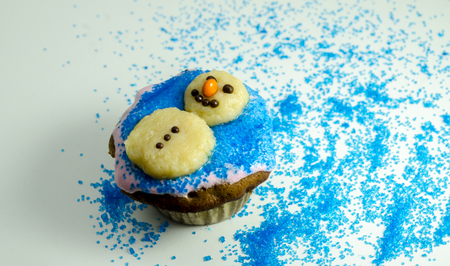 delicious cupcake and full of colorの写真素材