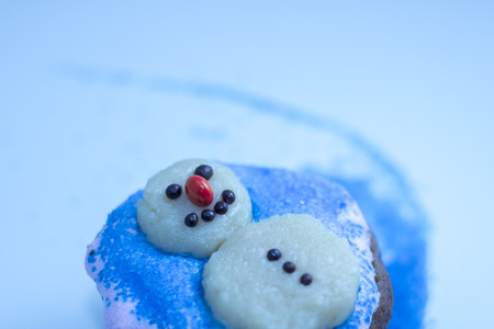 delicious cupcake and full of colorの写真素材