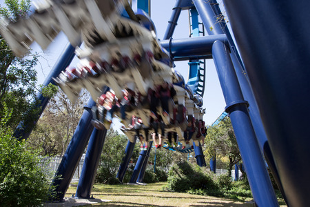 Inverted Roller Coasterのeditorial素材