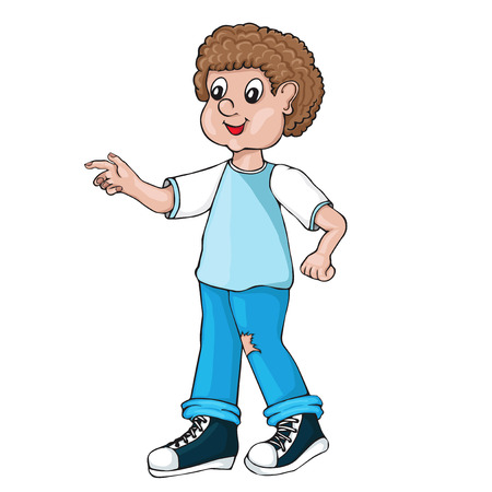Boy  Cartoon style のイラスト素材