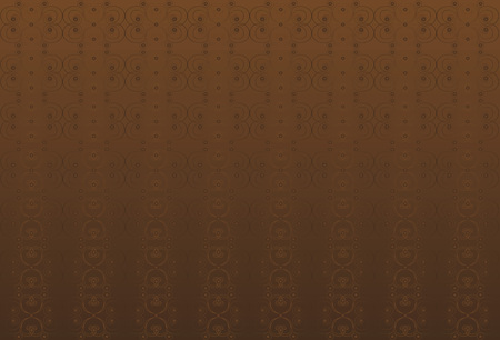Brown classic background with swirls.のイラスト素材