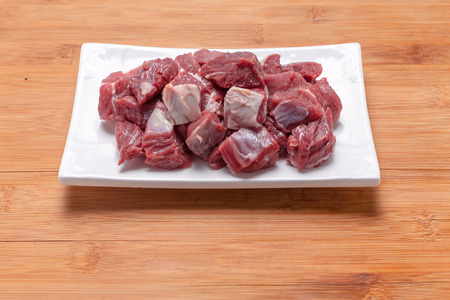 A plate of beefの写真素材