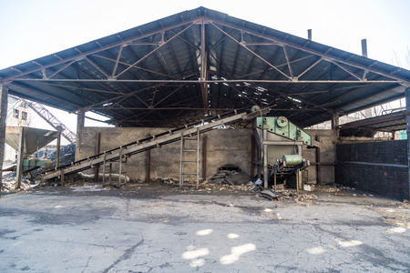 Abandoned factoryのeditorial素材