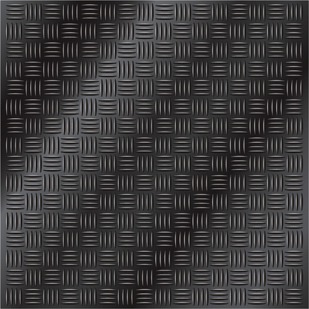 Vector illustration of dark shiny metal cross hatch pattern backgroundのイラスト素材