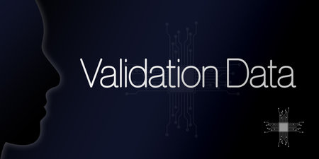 Artificial intelligence terms - Validation dataの写真素材