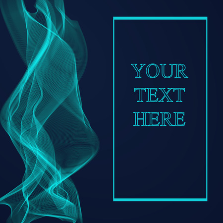 Abstract dack blue background for some textのイラスト素材