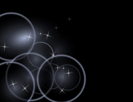 Abstract Sparkling Stars Holiday Background bokeh effect. Vector Illustration.のイラスト素材