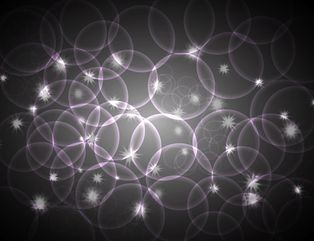 Abstract Sparkling Holiday Background bokeh effect. Vector Illustration.のイラスト素材