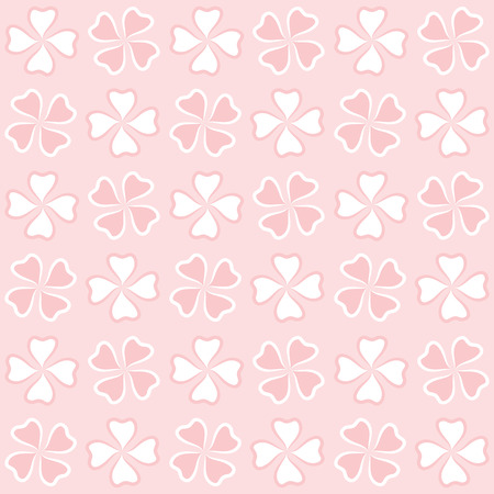 Repeatable background with flowers for website, wallpaper, textile printing, texture, editable, in vectorのイラスト素材