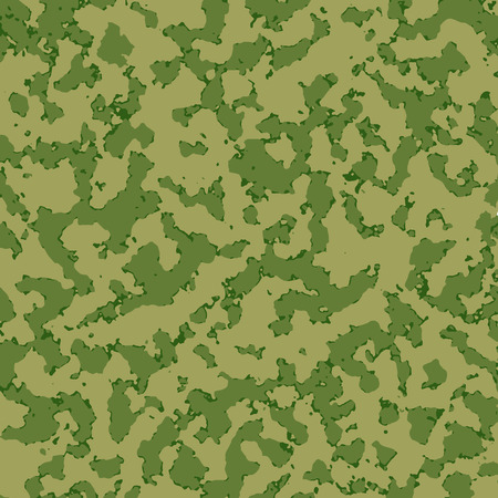 Camouflage seamless pattern design.Green colors. Vector illustrationのイラスト素材