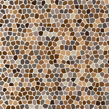 Abstract Geometric Colorful Mosaic Seamless Pattern for Textile, Fabric, Paper, Wallpaper. Vector Background.のイラスト素材