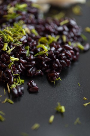 black riceの写真素材