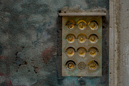intercom retroの写真素材