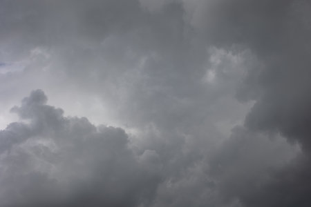 Blue sky. Beautiful Cumulus clouds flying across the sky, Beautiful natural clouds on the sky, deep...