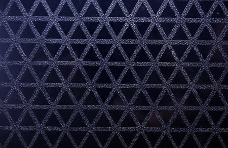 Blue plastic material seamless background and texture Horizontal