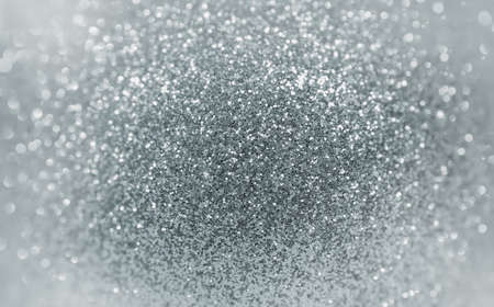 Abstract silver glitter background, shining metallic glitter pattern