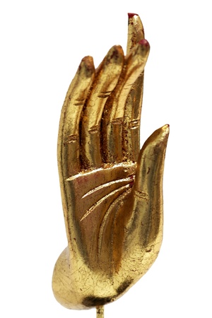 Buddha handの写真素材