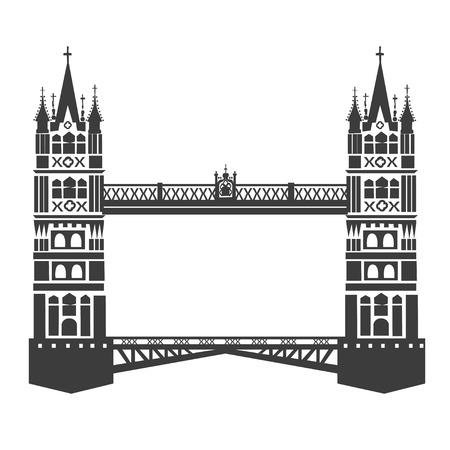 london tower bridgeのイラスト素材