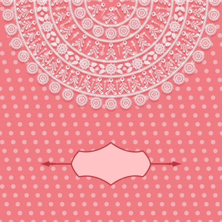 Vintage card design for greeting card, invitation, menu. EPS8のイラスト素材