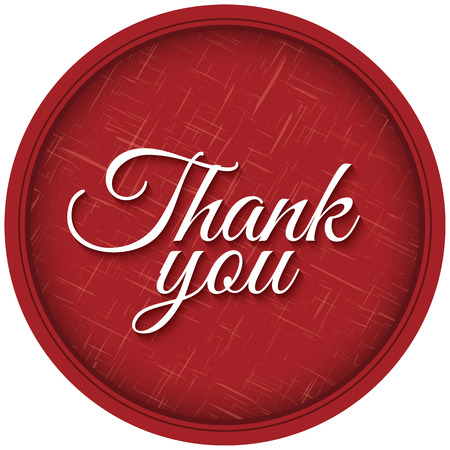 Thank You lettering on textured background. Vector designのイラスト素材