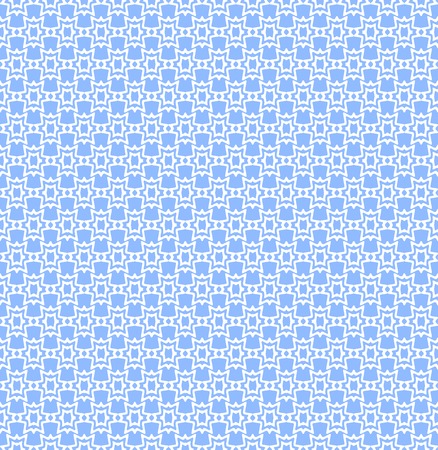 Blue abstract seamless pattern. Vector background