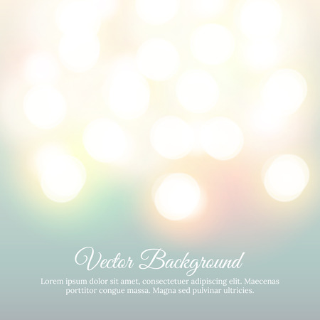 Bokeh light vintage backgroundのイラスト素材