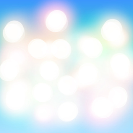 Colorful bokeh light backgroundのイラスト素材