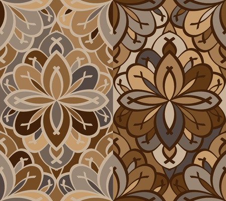 Abstract vintage seamless patternのイラスト素材