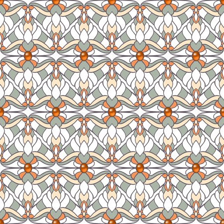 Abstract multicolored seamless pattern. Vector illustration for backgrounds, textile, etcのイラスト素材