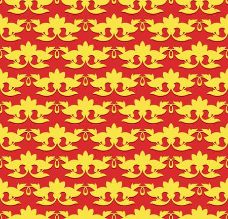 Abstract Floral Decorative Seamless Pattern. Vector illustration for Textiles, Backgrounds, etcのイラスト素材