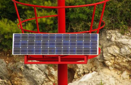 solar plantの写真素材