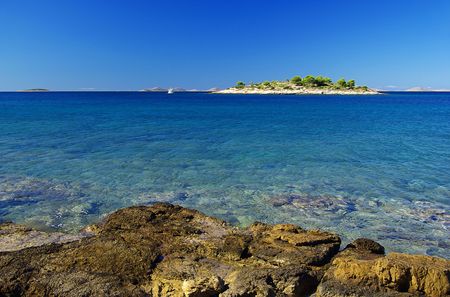 Murter, island before the islandの写真素材