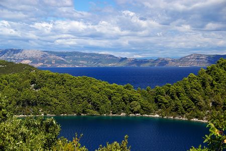 Mljet Northern coast 13の写真素材