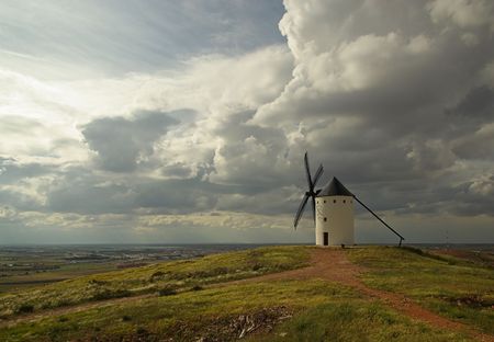 Alcazar windmillの写真素材