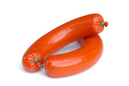 pork sausage 02の写真素材