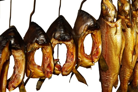 smoked fish 08の写真素材