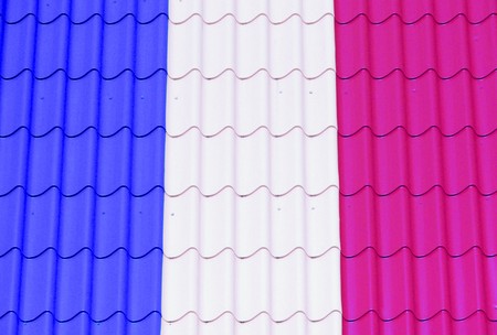 tin roof 02の写真素材