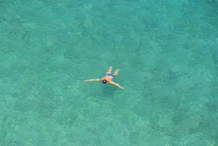 snorkeling 02の写真素材