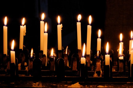 candle 06の写真素材