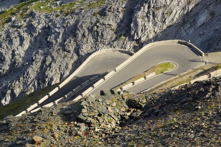 Stelvio Pass 43の写真素材