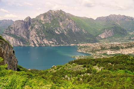 Lake Garda Nago-Torbole 05の写真素材