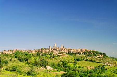 San Gimignanoの写真素材